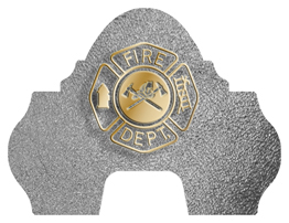 DARAY-L-418-SH-SL Fire Department Shimmer Silver
